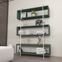 Hanah Home Estantería Verde y Blanco